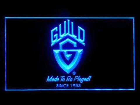 Guild Guitars LED Neon Sign